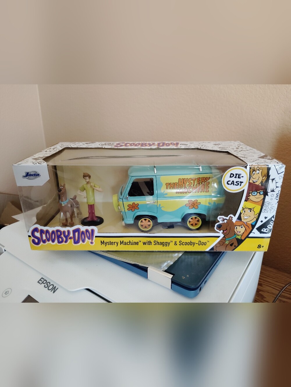 Scooby-Doo Mystery Machine Toy Van with Shaggy & Scooby-Doo - Teal